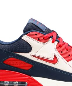 Alternative view of Nike Air Max 90 Home & Away - University Red CJ0611-101 Nicesnk
