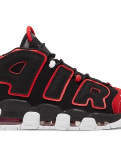 Nike Air More Uptempo 96 Red Toe FD0274-001 Nicesnk