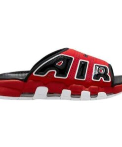 Alternative view of Nike Air More Uptempo 'Black Red' FJ6305-600