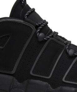 Alternative view of Nike Air More Uptempo Black Reflective 414962-004 Nicesnk