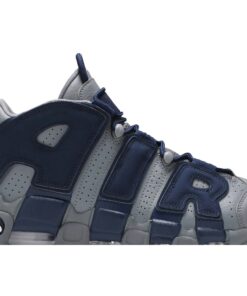 Alternative view of Nike Air More Uptempo Cool Grey Midnight Navy 921948-003 Nicesnk
