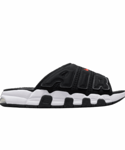 Nike Air More Uptempo Slide 'Black White Red' FJ2708-001