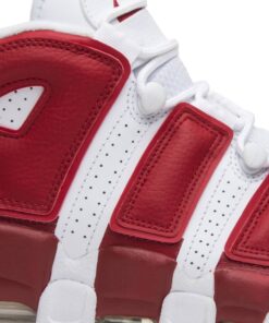Alternative view of Nike Air More Uptempo Varsity Red 414962-100 Nicesnk