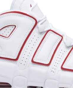 Alternative view of Nike Air More Uptempo 'White Varsity Red' 2021 921948-102