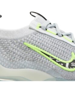 Alternative view of Nike Air VaporMax 2021 FK 'Wolf Grey White Volt' DH4085-001