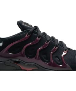 Alternative view of Nike Air VaporMax Plus Black Noble Red 924453-021 Nicesnk