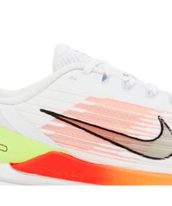 Alternative view of Nike Air Winflo 9 White Bright Crimson DD6203-100 Nicesnk
