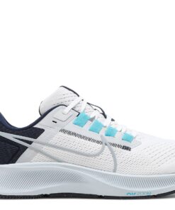 Nike Air Zoom Pegasus 38 White Midnight Navy CW7356-101 Nicesnk