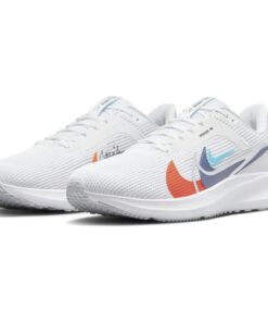 Alternative view of Nike Air Zoom Pegasus 40 Premium 'Quadruple Swoosh - White Multi-Color' FB7179-100