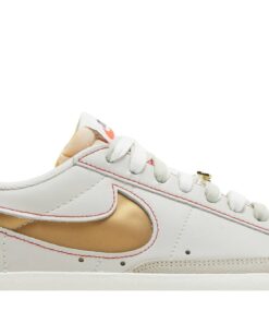 Alternative view of Nike Blazer Low 77 'Grey White Removable Swoosh' DH4370-002