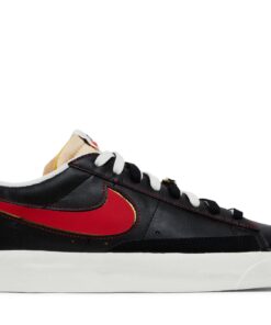 Nike Blazer Low 77 Premium Removable Swoosh - Black DH4370-001 Nicesnk