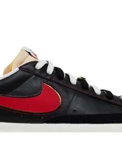 Alternative view of Nike Blazer Low 77 Premium Removable Swoosh - Black DH4370-001 Nicesnk