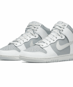 Alternative view of Nike Dunk High Grey White