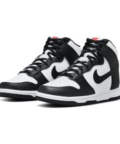 Alternative view of Nike Dunk High GS 'Black White'