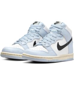 Alternative view of Nike Dunk High GS 'Football Grey'