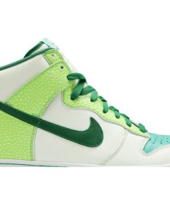 Alternative view of Nike Dunk High Premium 'Glow In The Dark 2' 312786-131