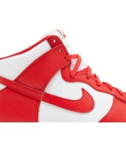 Alternative view of Nike Dunk High 'University Red' DD1399-106