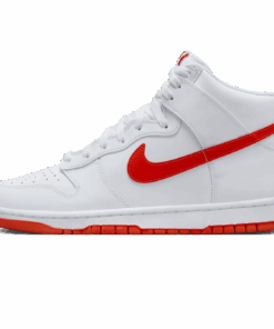 Nike Dunk High 'White Picante Red'