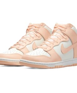 Alternative view of Nike Dunk High Wmns 'Crimson Tint'