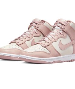 Alternative view of Nike Dunk High Wmns 'Pink Oxford'