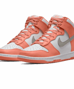 Alternative view of Nike Dunk High Wmns White Salmon