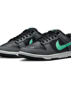 Alternative view of Nike Dunk Low 'Black Green Glow'