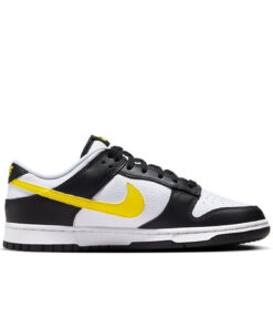 Alternative view of Nike Dunk Low 'Black Opti Yellow'