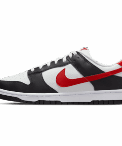 Nike Dunk Low 'Black White Red'