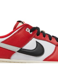 Alternative view of Nike Dunk Low Chicago Split DZ2536-600 Nicesnk