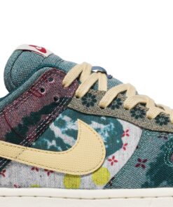 Alternative view of Nike Dunk Low 'Community Garden' [also worn by Wang Yibo] CZ9747-900