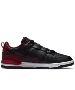 Alternative view of Nike Dunk Low Disrupt 2 'Black Dark Beetroot'