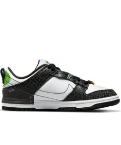 Alternative view of Nike Dunk Low Disrupt 2 'Just Do It - Black Snakeskin'