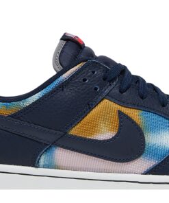 Alternative view of Nike Dunk Low 'Graffiti - Navy' DM0108-400