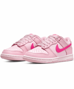 Alternative view of Nike Dunk Low GS 'Triple Pink'