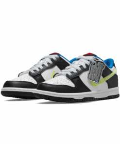 Alternative view of Nike Dunk Low GS 'White Light Lemon Twist'