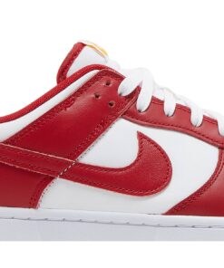 Alternative view of Nike Dunk Low 'Gym Red' [also worn by BTS Suga] DD1391-602