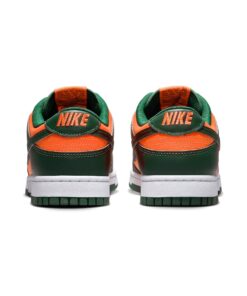 Alternative view of Nike Dunk Low 'Miami Hurricanes'