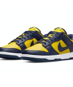 Alternative view of Nike Dunk Low 'Michigan' 2021