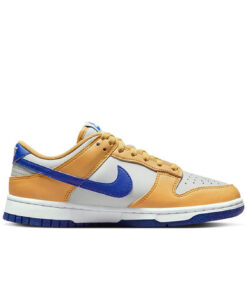 Alternative view of Nike Dunk Low Next Nature 'Wheat Gold Royal'