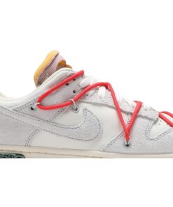 Alternative view of Nike Dunk Low Off-White Lot 33 DJ0950-118 Nicesnk