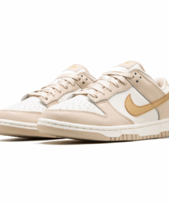 Alternative view of Nike Dunk Low  "Phantom Metallic Gold"