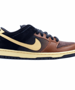 Alternative view of Nike Dunk Low Premium SB 'Black And Tan'