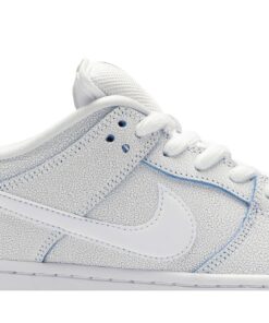 Alternative view of Nike Dunk Low Premium SB Cracked Leather CJ6884-100 Nicesnk