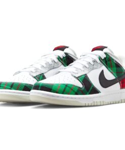 Alternative view of Nike Dunk Low Premium 'Tartan Plaid'