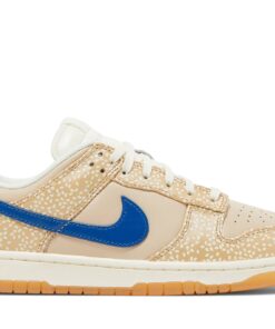 Nike Dunk Low PRM Sesame/Blue Swoosh DZ4853-200 Nicesnk