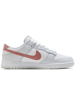 Alternative view of Nike Dunk Low 'Pure Platinum Rose Whisper'