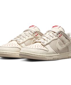 Alternative view of Nike Dunk Low 'Sashiko - Light Orewood Brown'