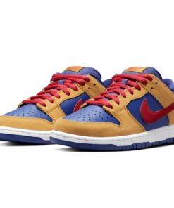 Alternative view of Nike Dunk Low SB 'Wheat Dark Purple'