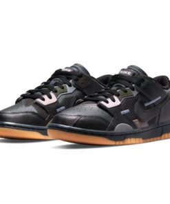 Alternative view of Nike Dunk Low Scrap 'Black'