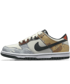 Nike Dunk Low SE GS 'Sail Multi-Camo'